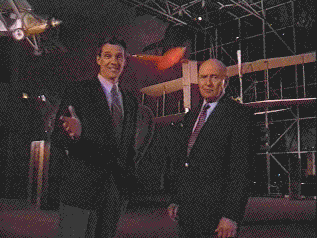 Bill with astronaut Pete Conrad